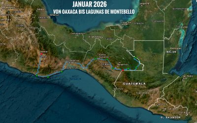 Januar 2026 von Tule bis Lagos de Montebello